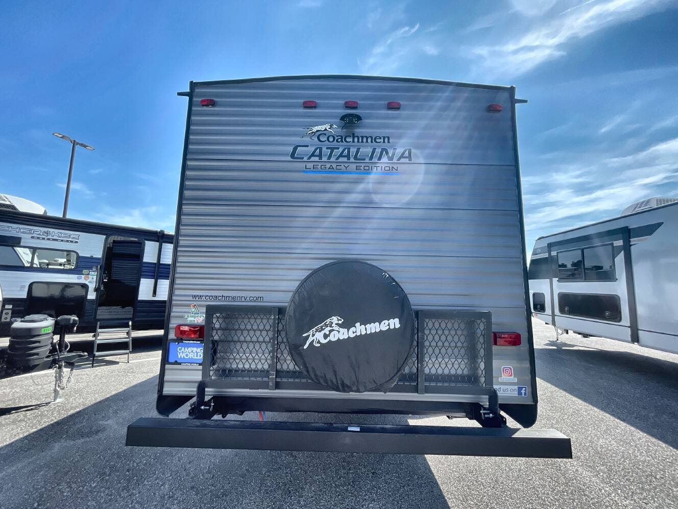 A photo of this 2022 Coachmen CATALINA LEGACY 263BHSCK