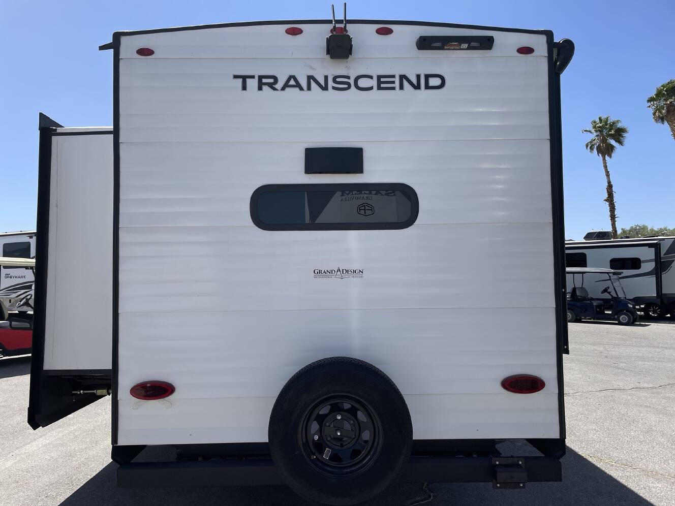 A photo of this 2025 Grand Design TRANSCEND 315RKT