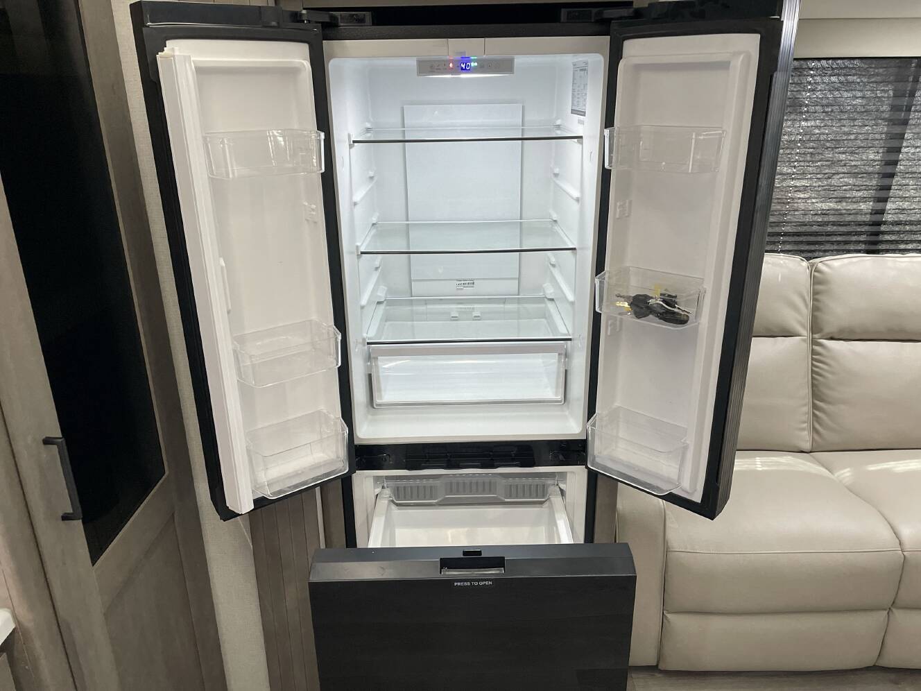 A photo of this 2025 Grand Design TRANSCEND 315RKT
