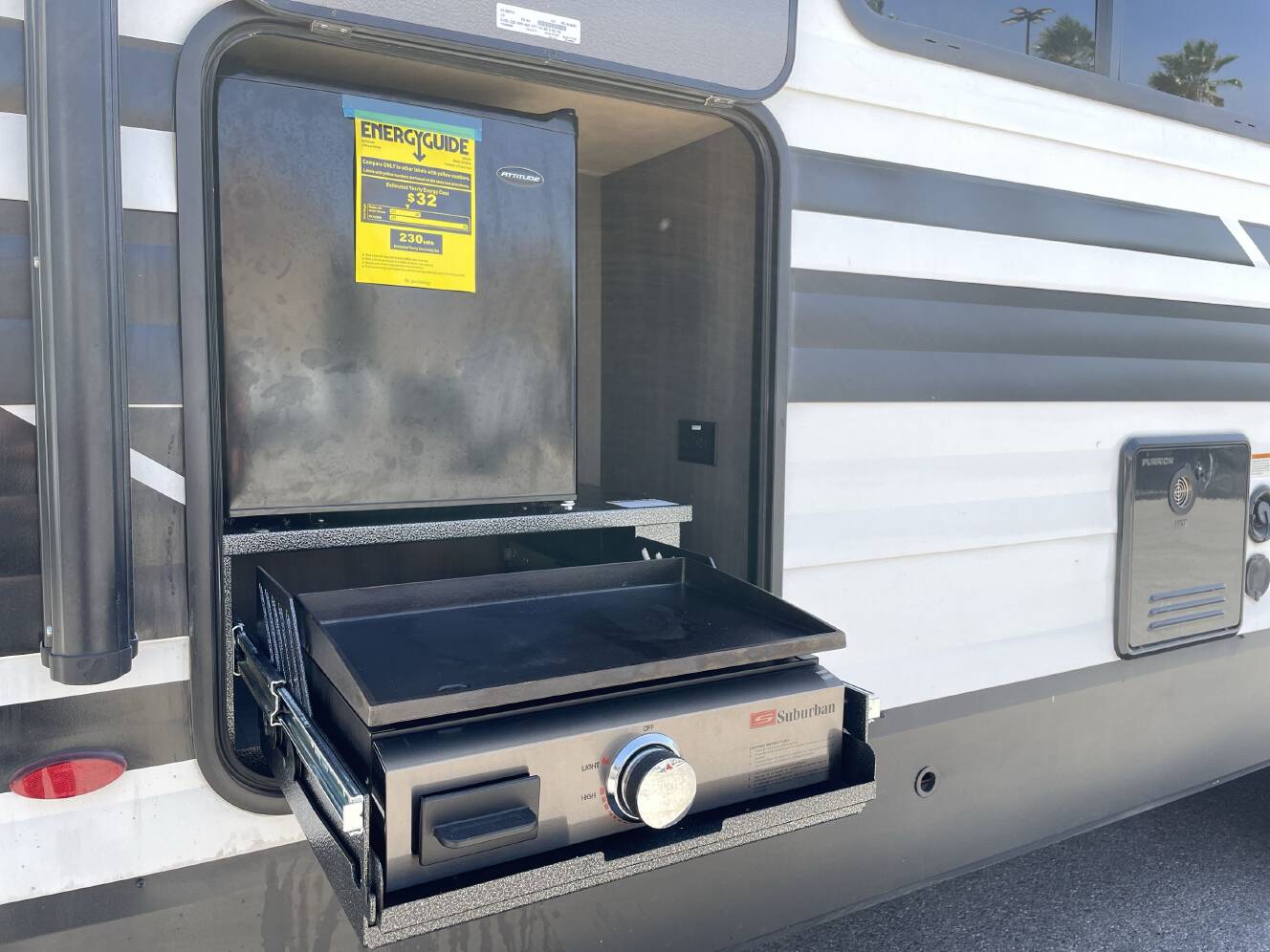 A photo of this 2025 Grand Design TRANSCEND 315RKT