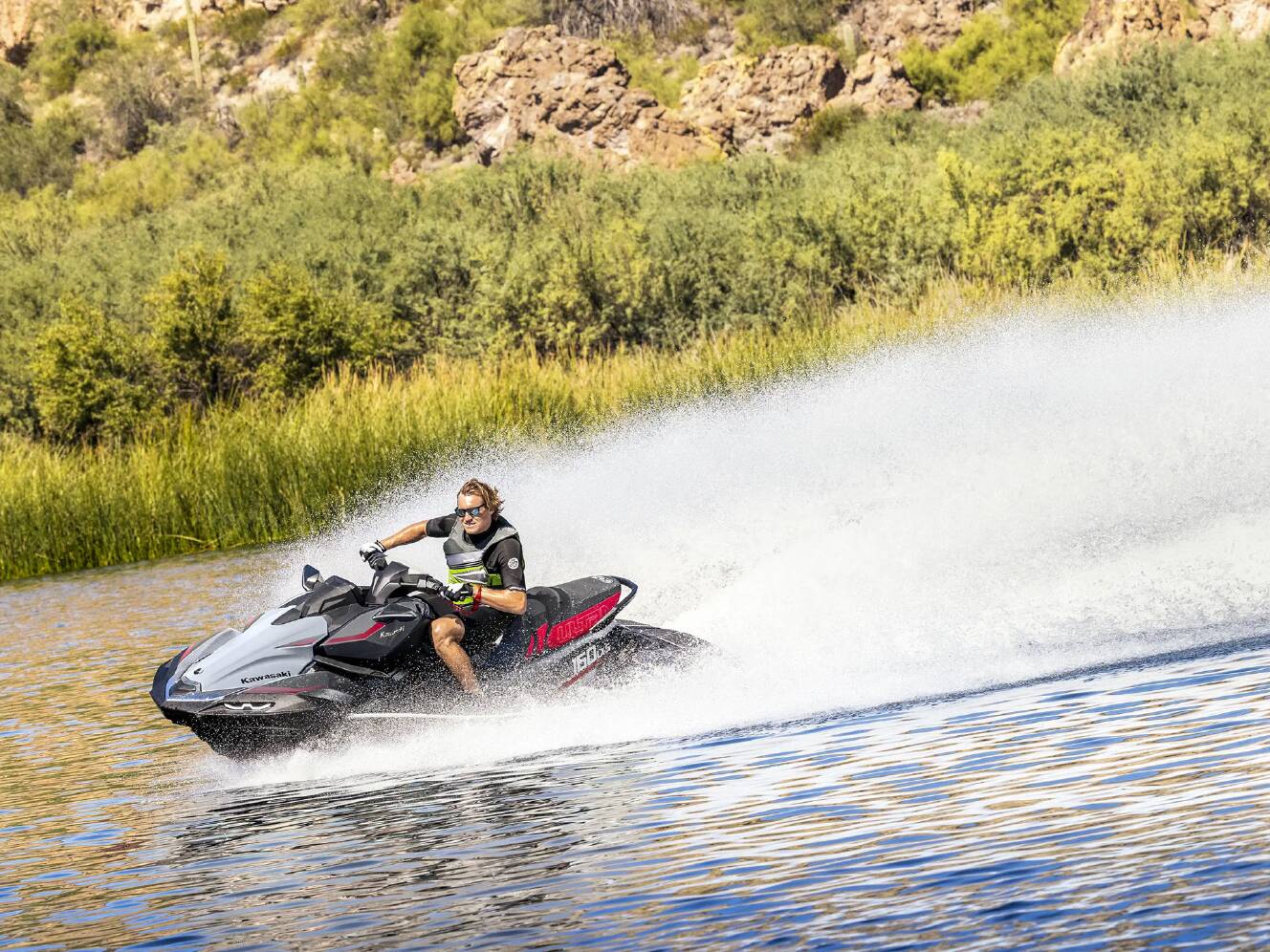 A photo of this 2026 Kawasaki Jet Ski® Ultra® 160LX-S
