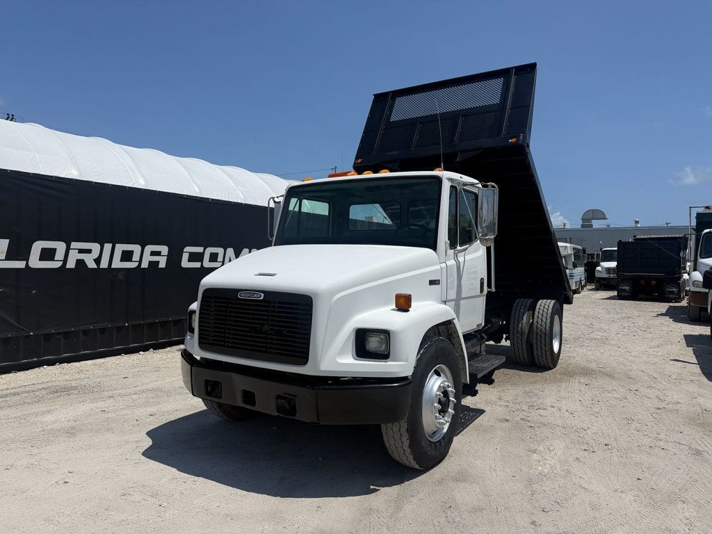 2002 Freightliner FL-70 Flatbed Dump Truck in Boca Raton, FL
