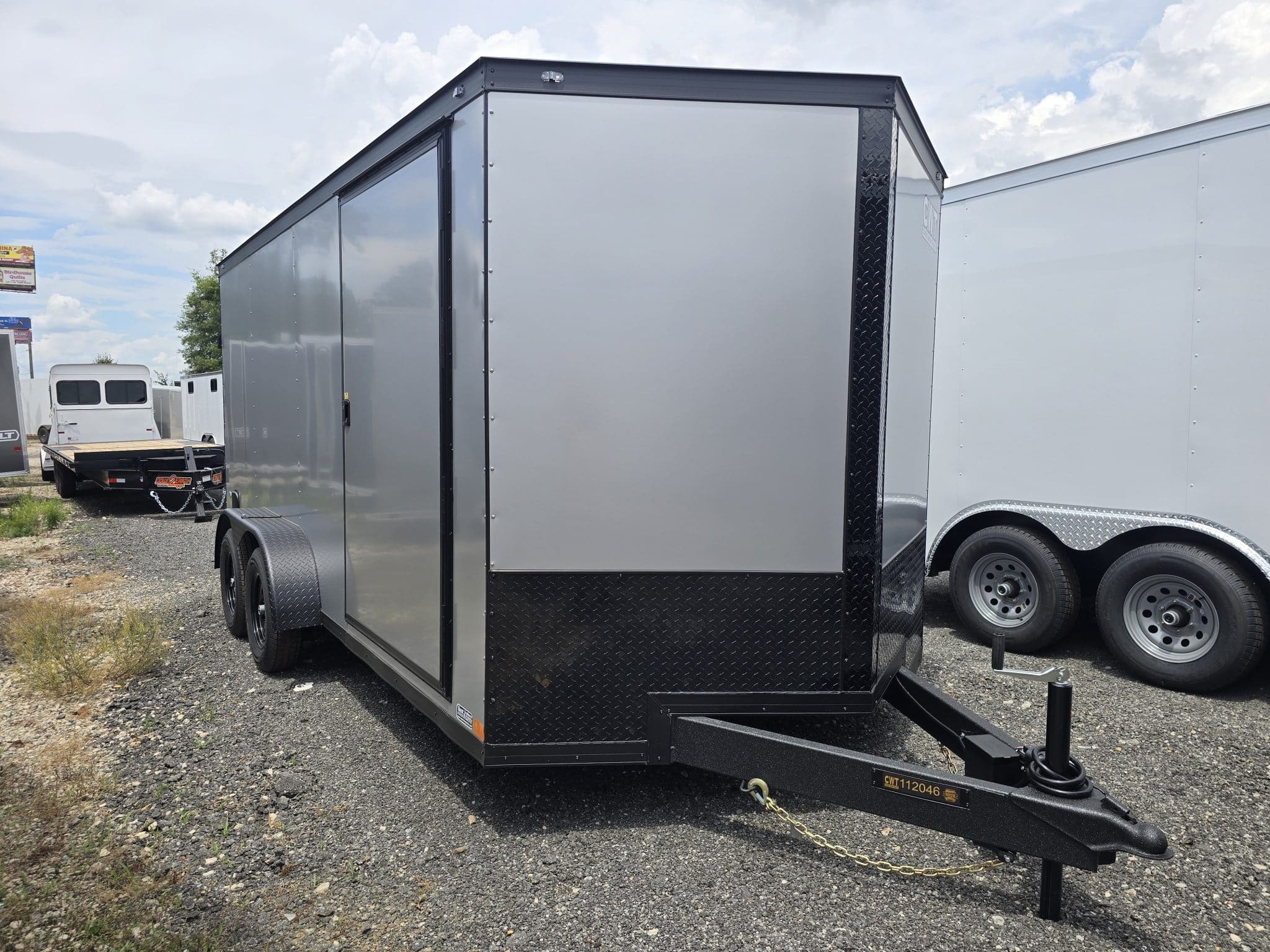 2026 Covered Wagon Trailers 7X16 7K Tandem Axle Enclosed Trailer in Byron, GA