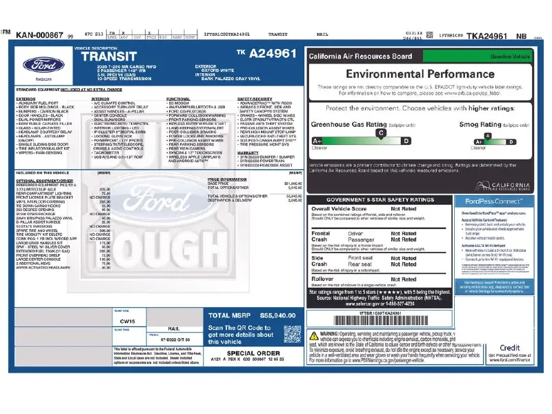 2026 FORD TRANSIT
