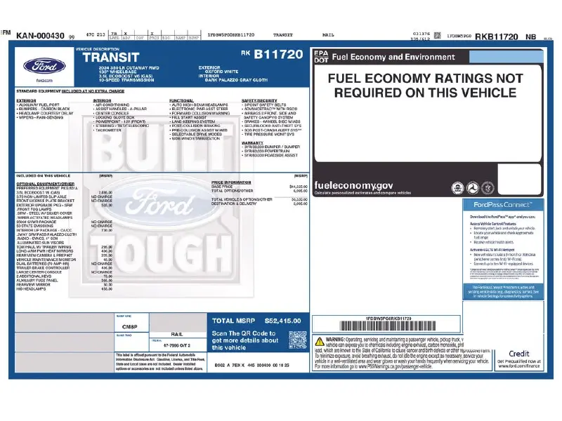 2024 FORD TRANSIT