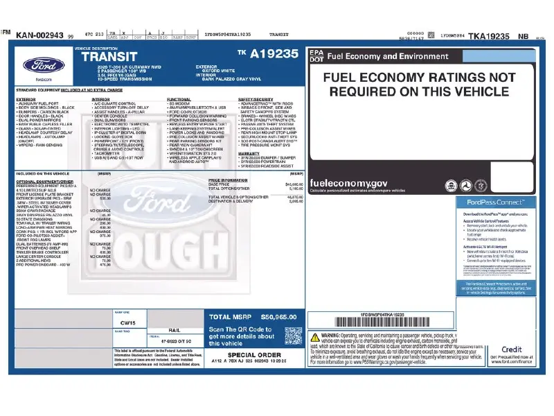 2026 FORD TRANSIT
