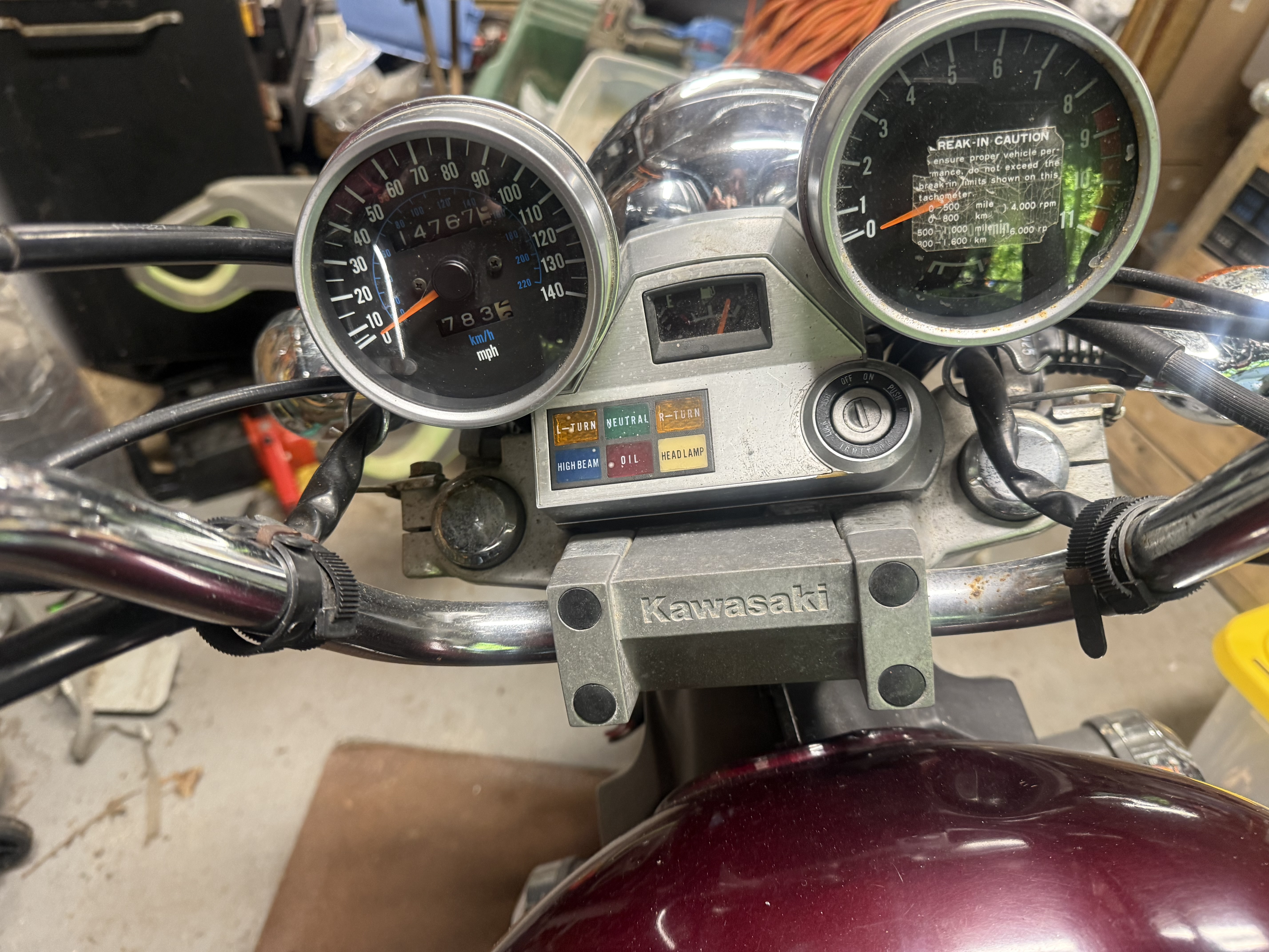 1986 Kawasaki VULCAN 750 motorcycle