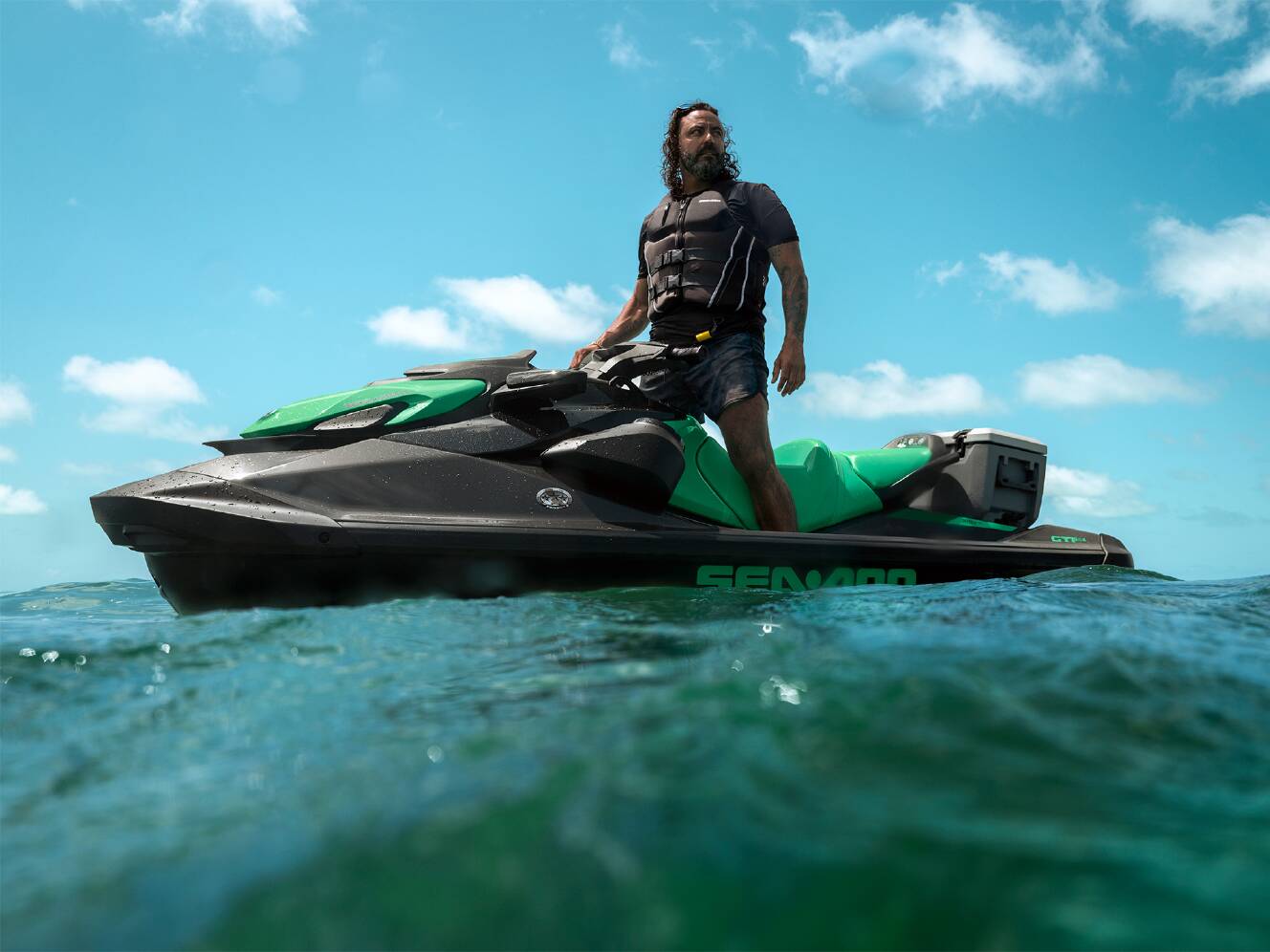 A photo of this 2026 Sea-Doo GTI SE 170 Tech Package, Audio, iDF, iBR