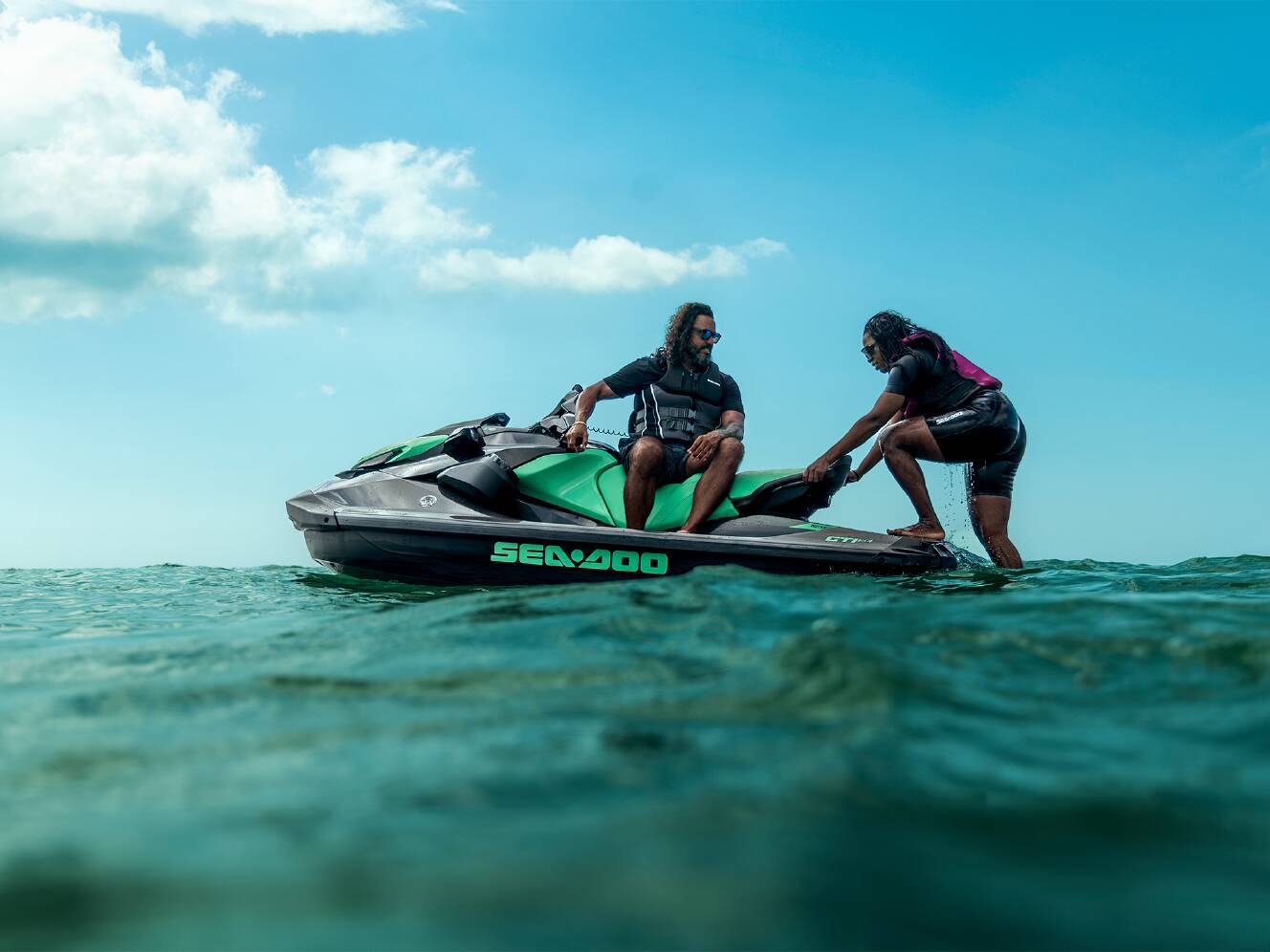 A photo of this 2026 Sea-Doo GTI SE 170 Tech Package, Audio, iDF, iBR
