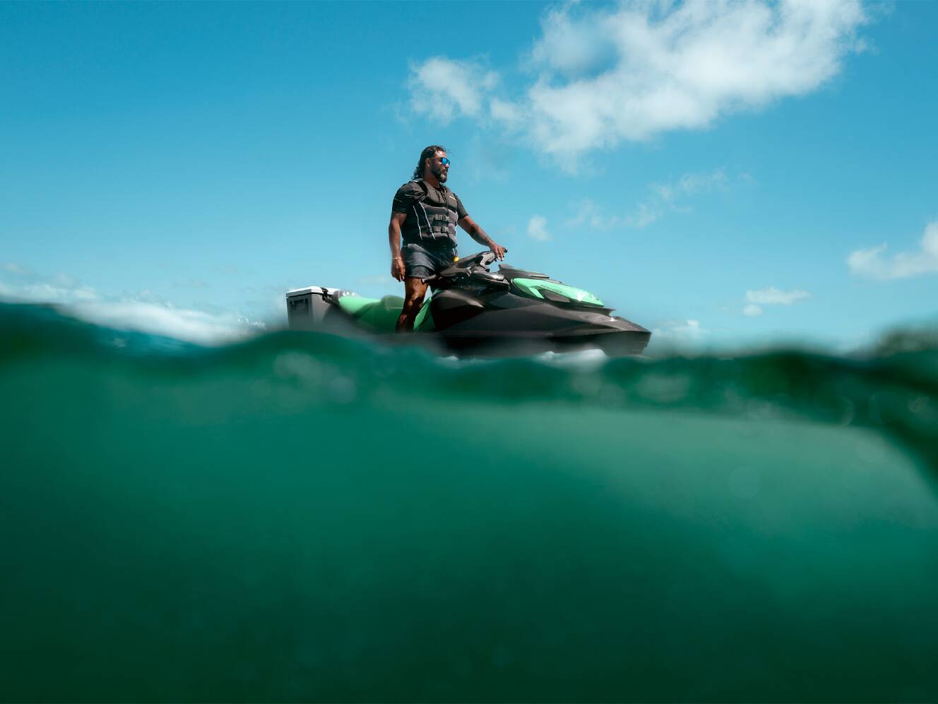 A photo of this 2026 Sea-Doo GTI SE 170 Tech Package, Audio, iDF, iBR