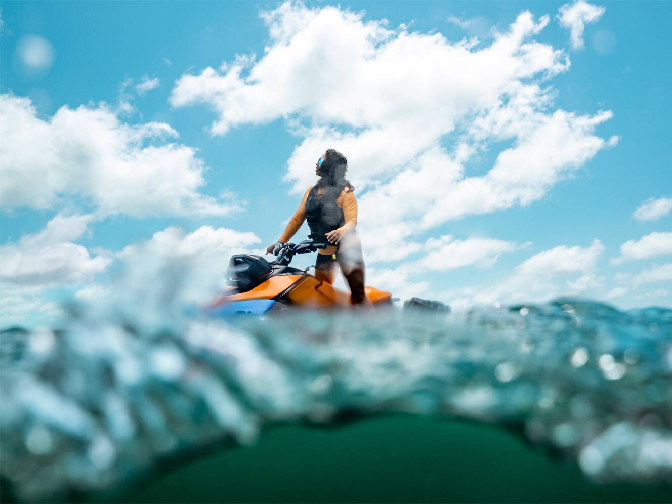 A photo of this 2026 Sea-Doo Spark Trixx for 1 iBR and Audio in option