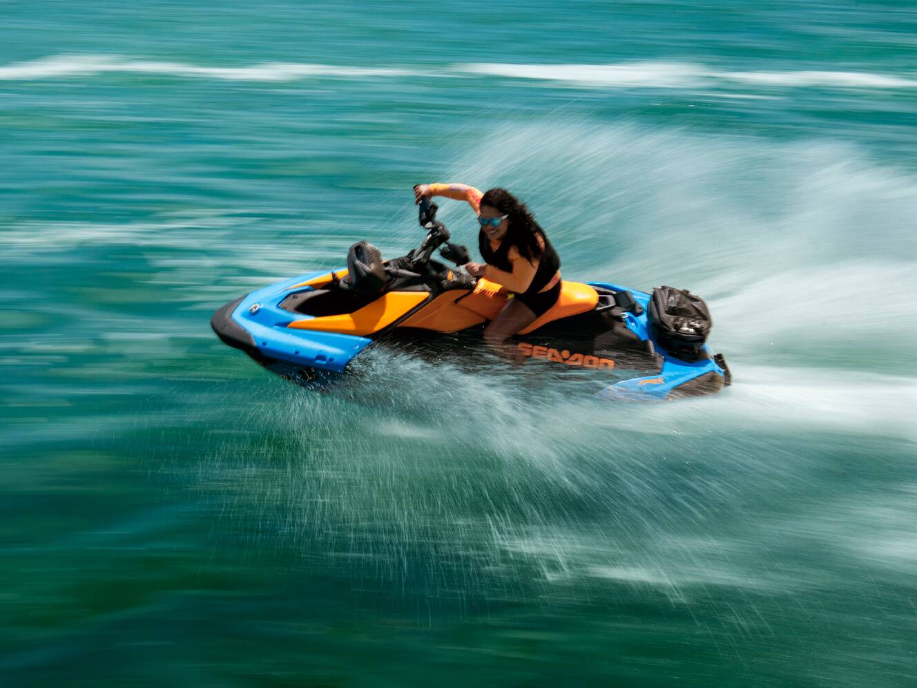 A photo of this 2026 Sea-Doo Spark Trixx for 1 iBR and Audio in option