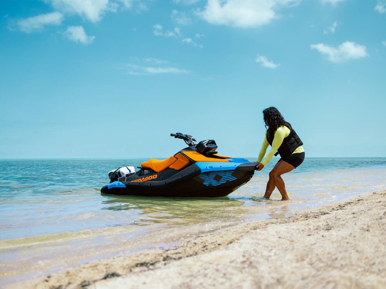 A photo of this 2026 Sea-Doo Spark Trixx for 1 iBR and Audio in option