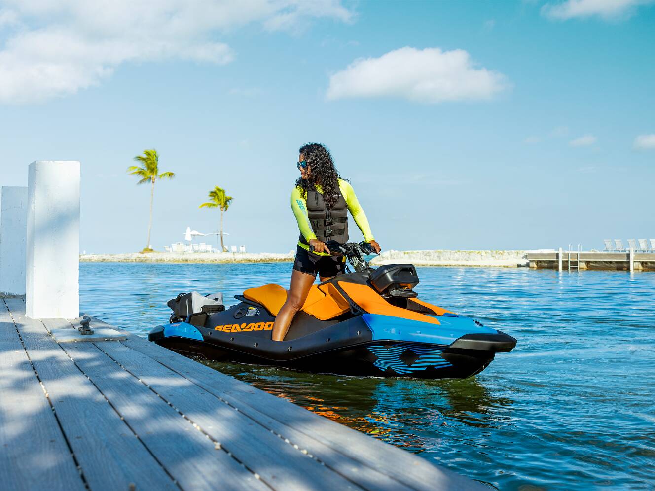 A photo of this 2026 Sea-Doo Spark Trixx for 1 iBR and Audio in option