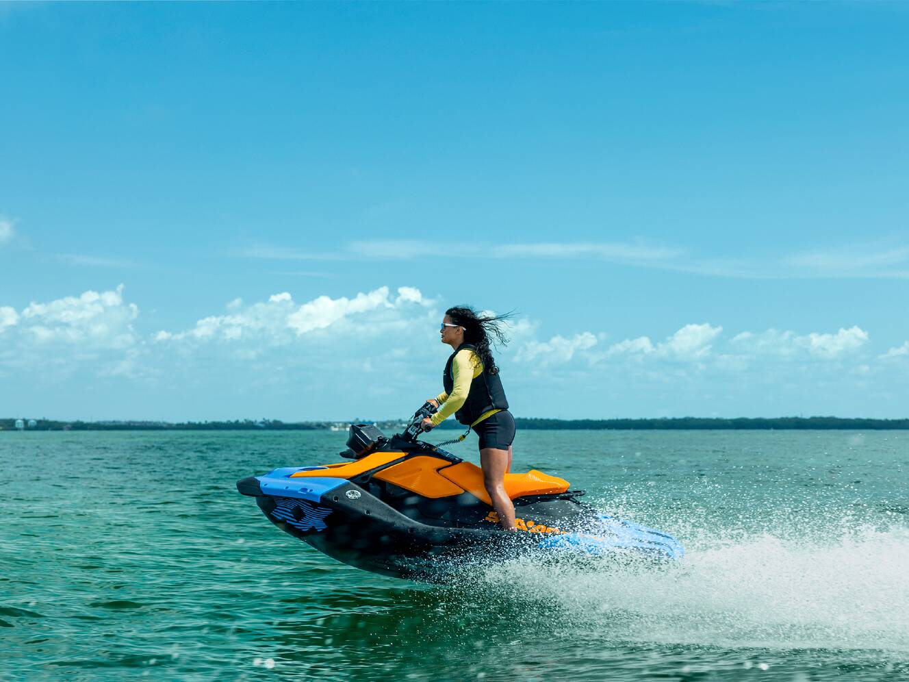 A photo of this 2026 Sea-Doo Spark Trixx for 1 iBR and Audio in option