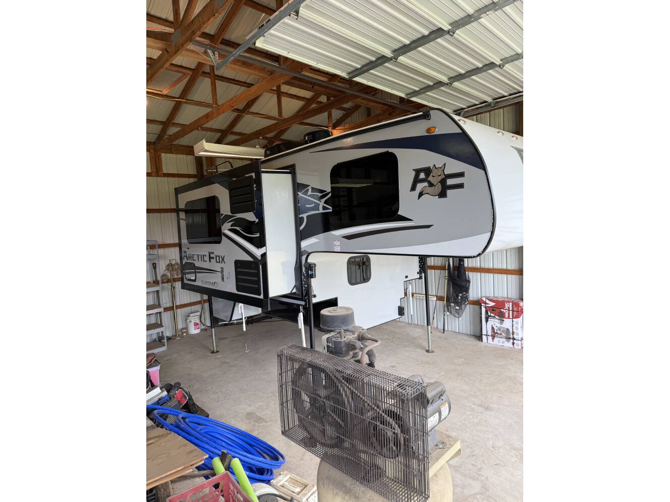 A photo of this 2022 Northwood Mfg ARCTIC FOX CAMPER 811