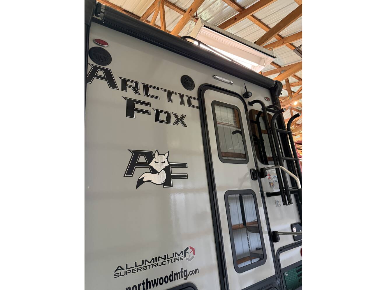 A photo of this 2022 Northwood Mfg ARCTIC FOX CAMPER 811