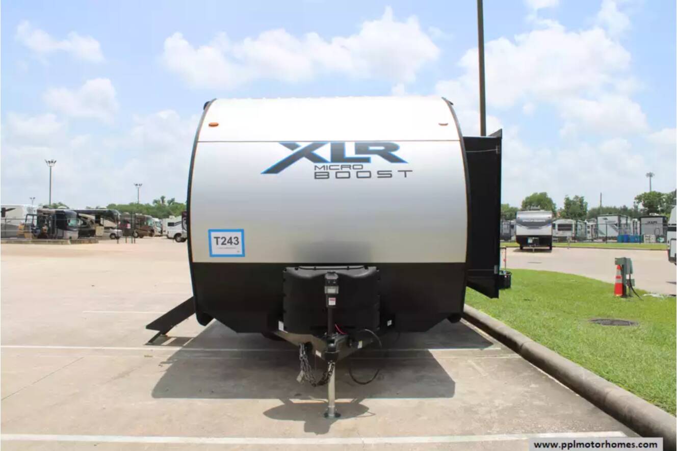 A photo of this 2022 Forest River Xlr Micro Boost 27LRLE