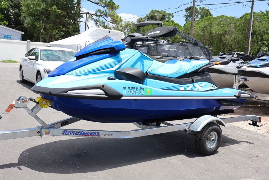 2025 Yamaha Marine VX DELUXE WAUDIO-CYANAZURE BLUE in Clearwater, FL