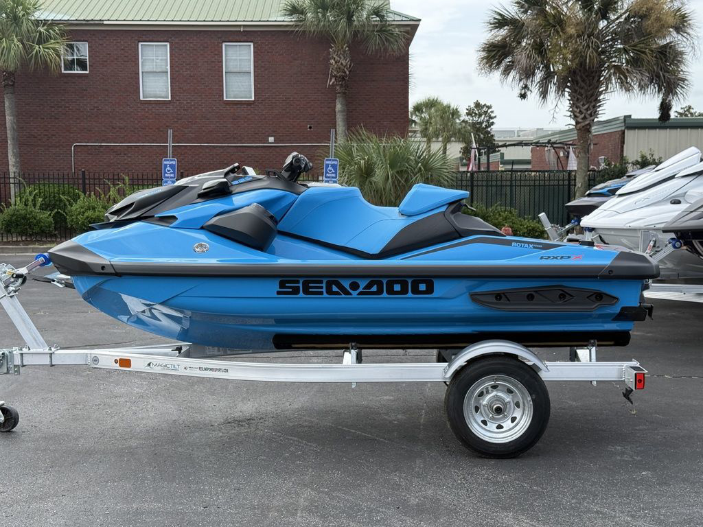2026 Sea-Doo RXP-X 325 Tech, BRP Premium A, iBR Gulfstream Blue P in myrtle beach SC
