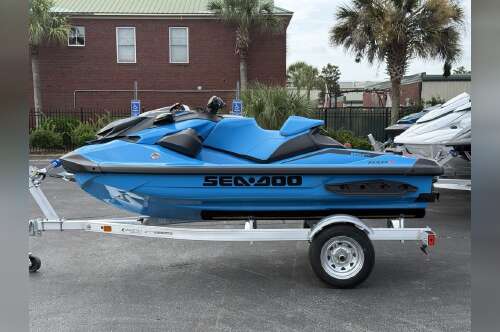 2026 Sea-Doo RXP-X 325 Tech, BRP Premium A, iBR Gulfstream Blue P in myrtle beach SC