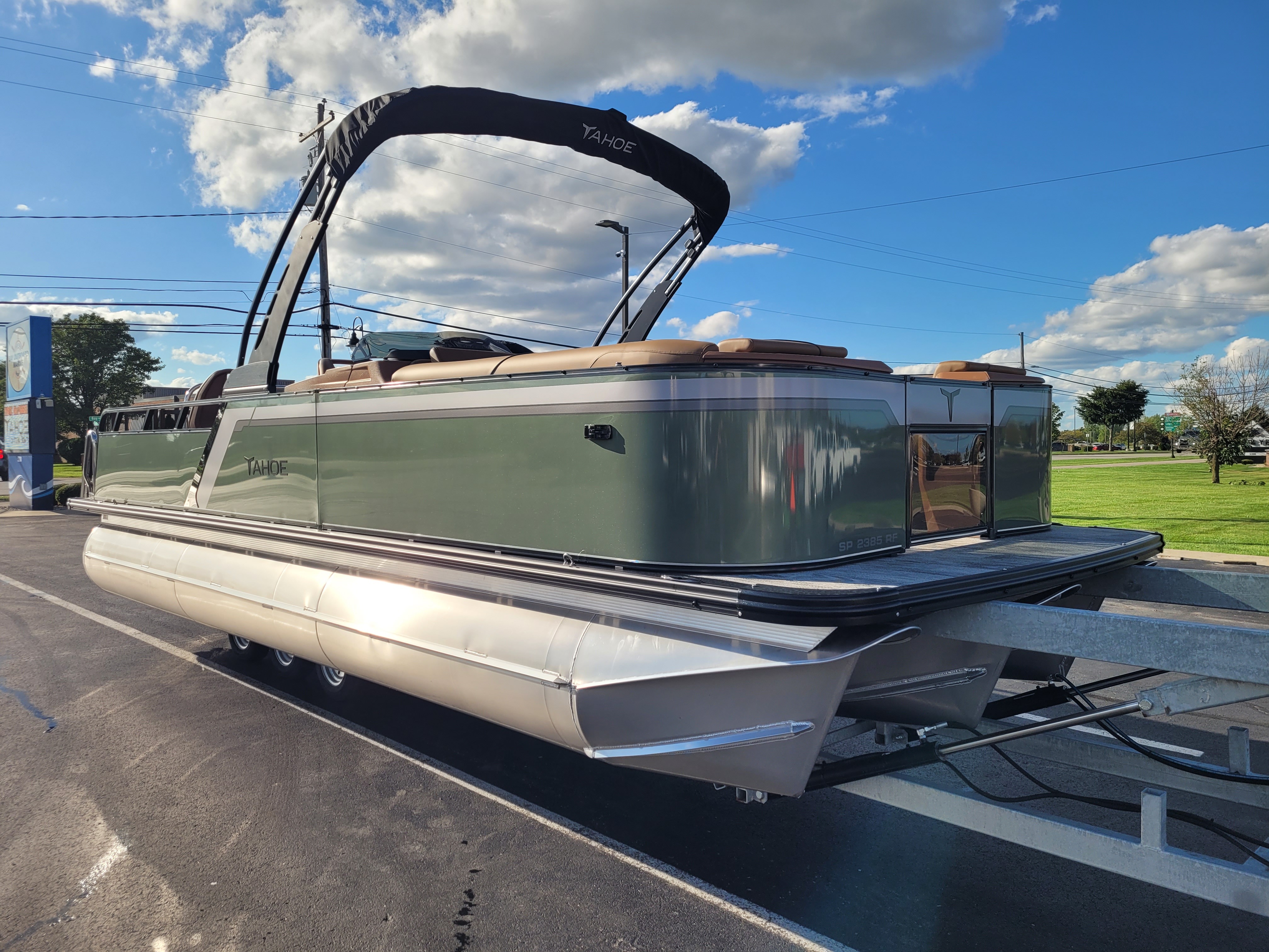 2027 Tahoe Pontoons 2385 Sport Rear Fish SP25 in clayton NY