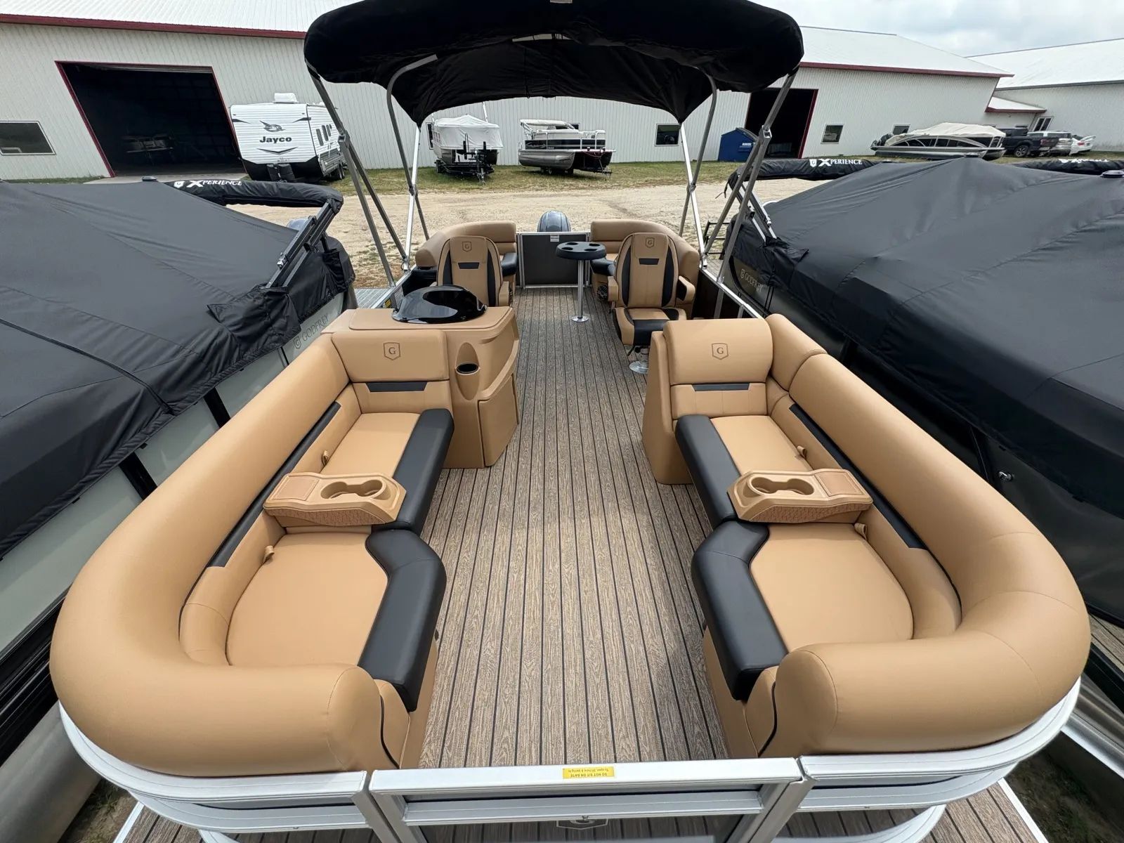 2026 Godfrey XPERIENCE 2286 SBX 115HP BUNK TRAILER in detroit lakes MN