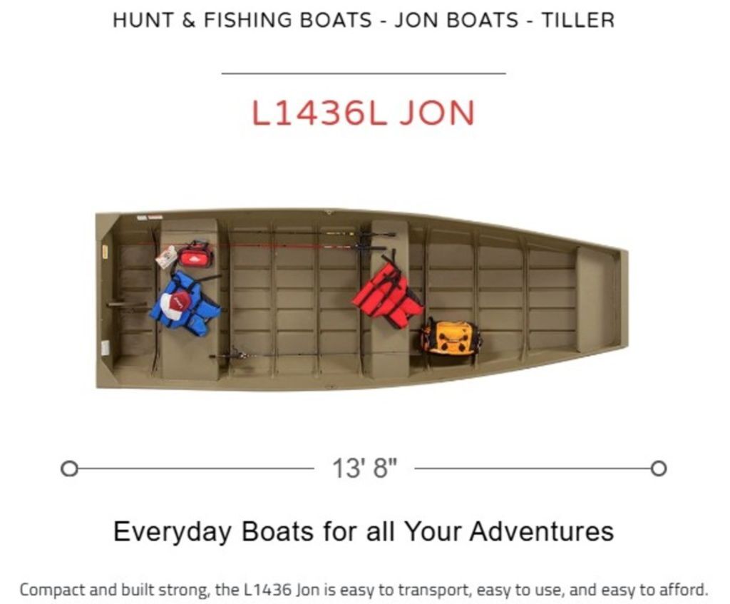 2027 Lowe Boats L1436L Jon in spring TX