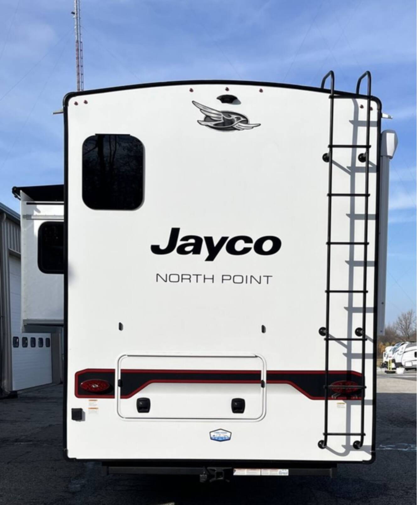 A photo of this 2026 Jayco Fifth Wheels North Point 382FLRB