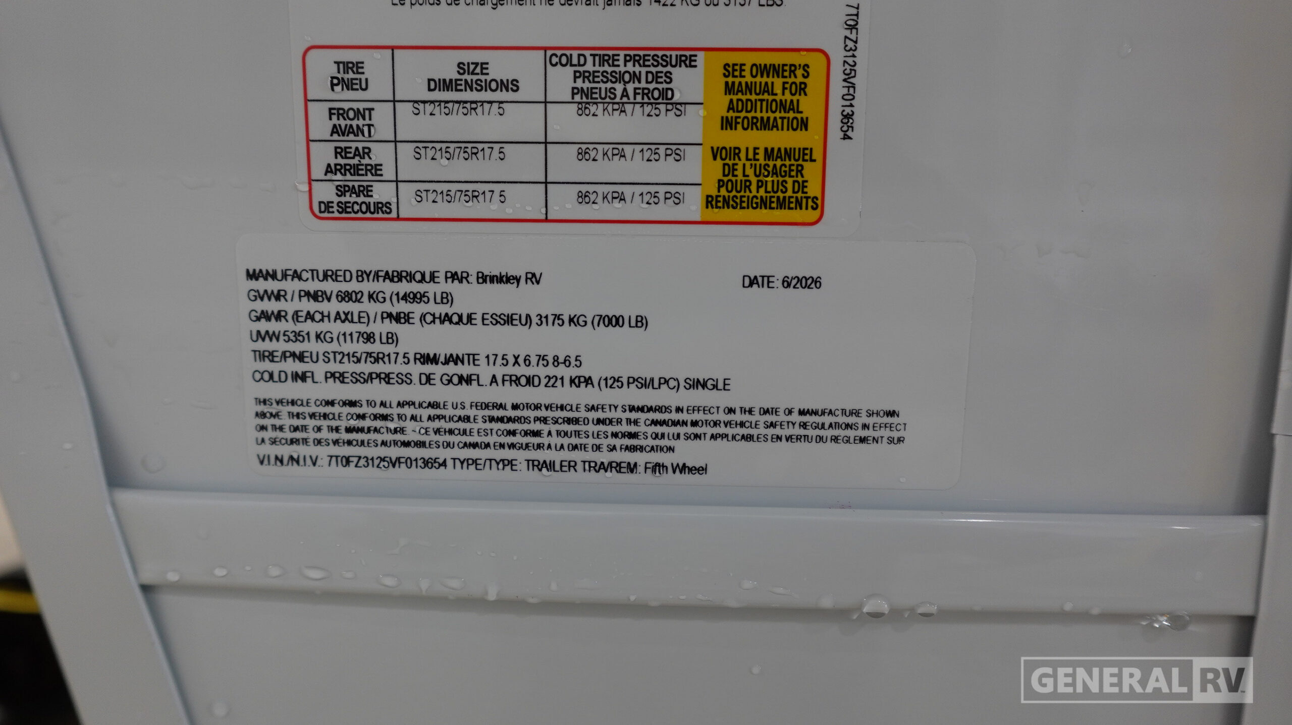 New 2027 Brinkley Model Z 2700 For Sale in Wayland, MI