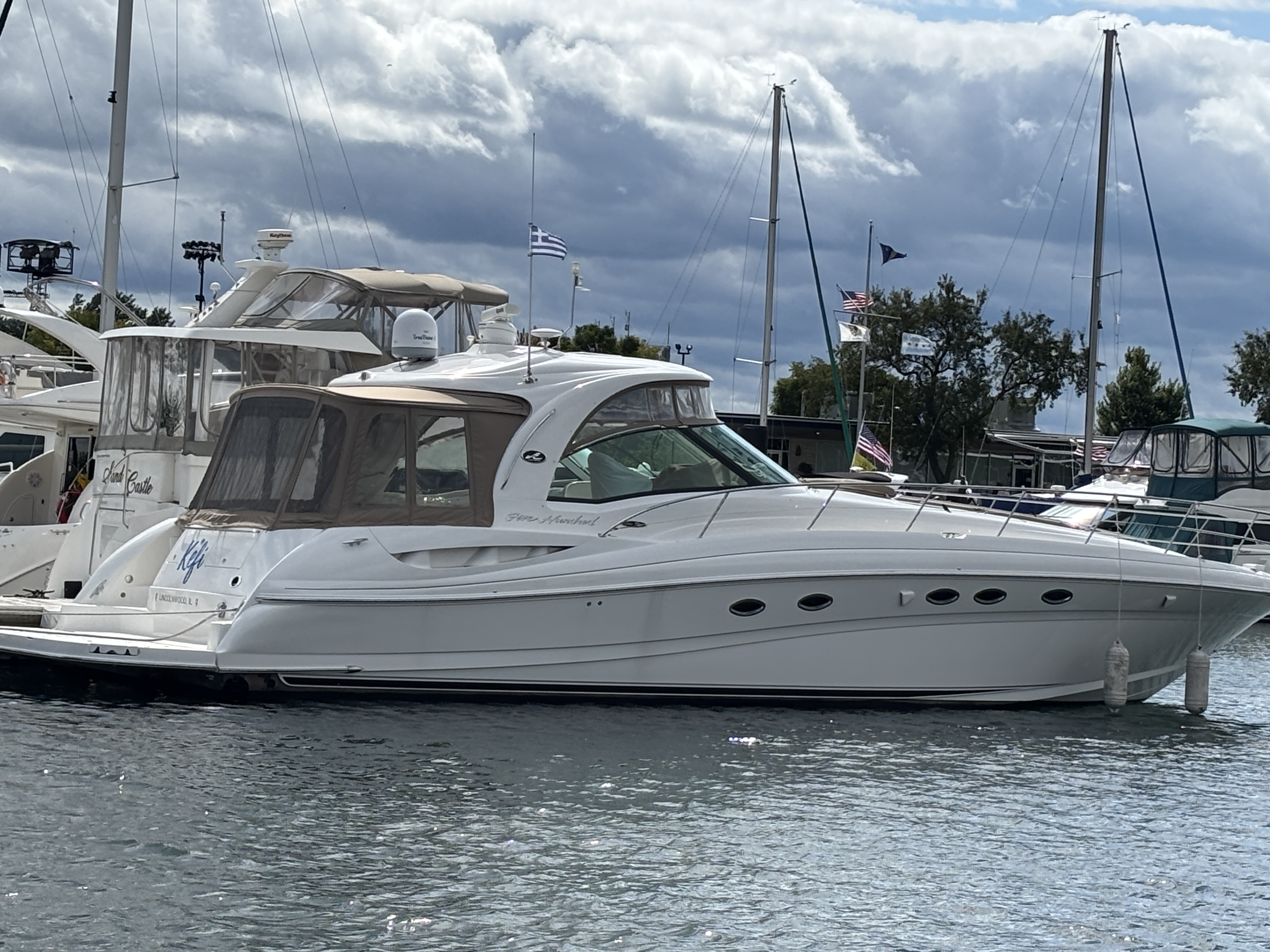 2003 Sea Ray 50 SUNDANCER 390 in winthrop harbor IL