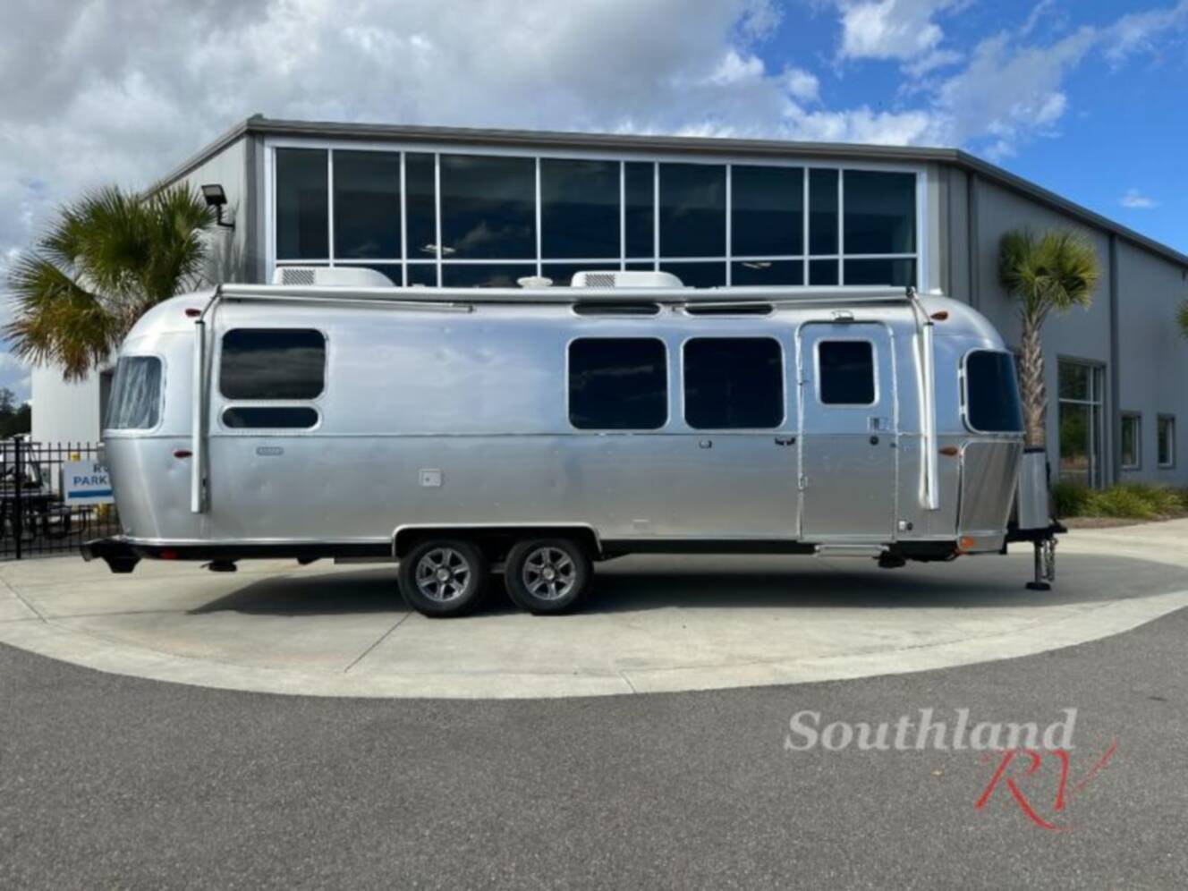 A photo of this 2022 Airstream Pottery Barn Special Edition 28RB Queen