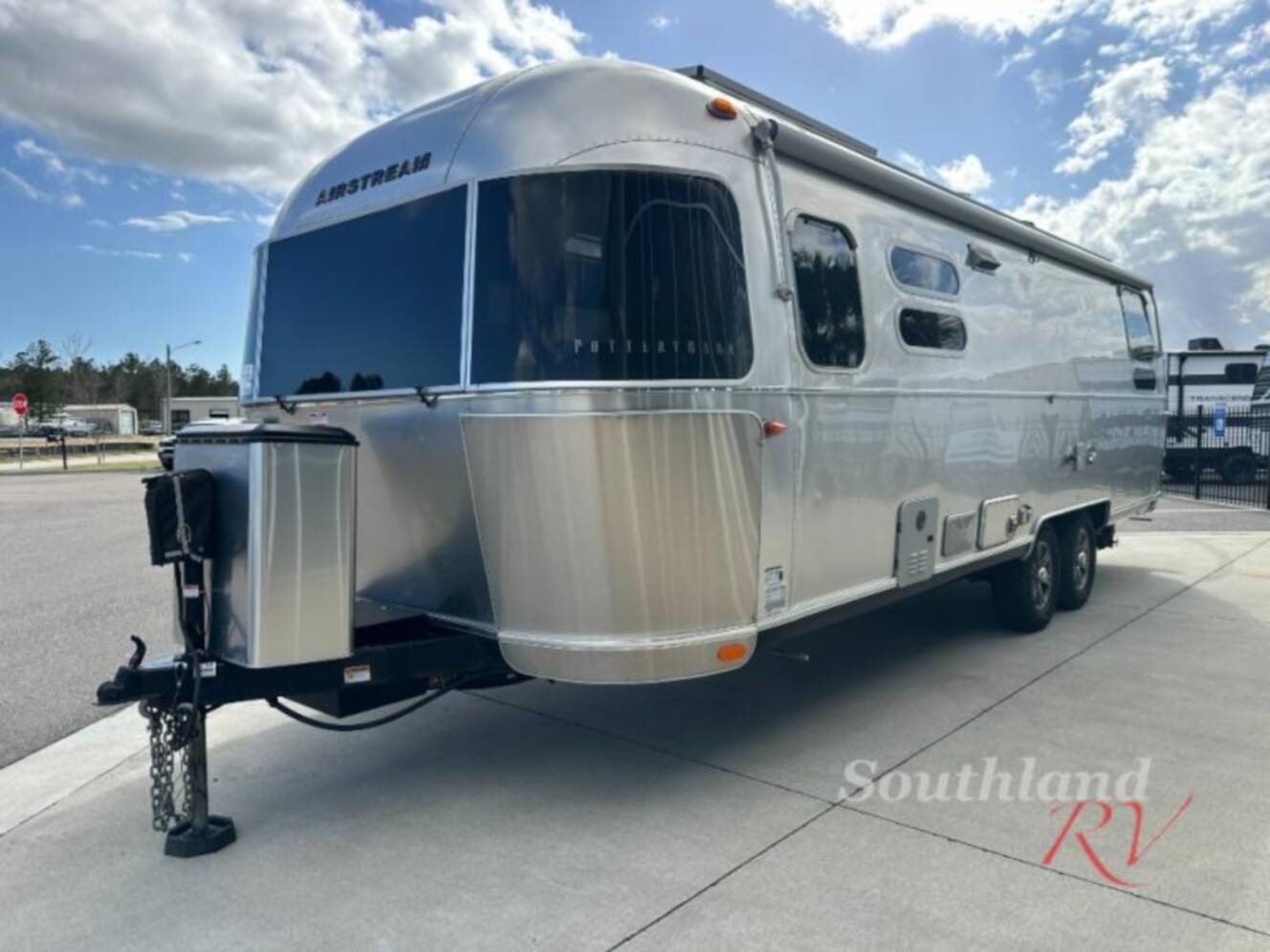 A photo of this 2022 Airstream Pottery Barn Special Edition 28RB Queen