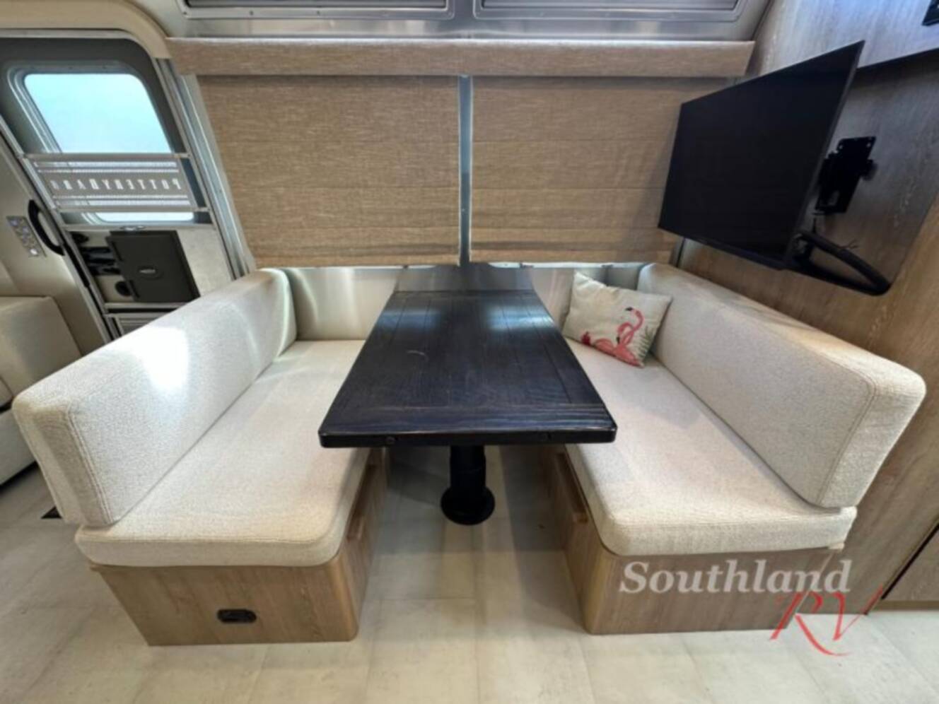 A photo of this 2022 Airstream Pottery Barn Special Edition 28RB Queen