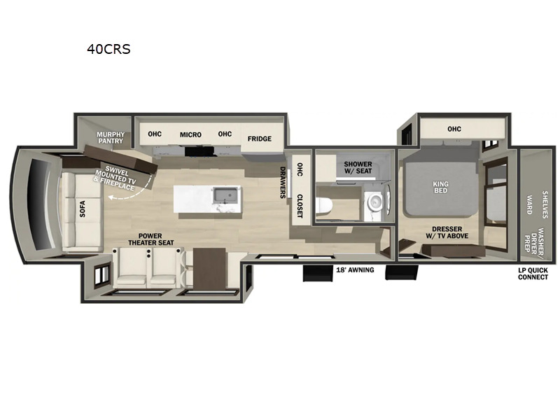 2026 Forest River Rv Cedar Creek Cottage 40CRS in conway SC