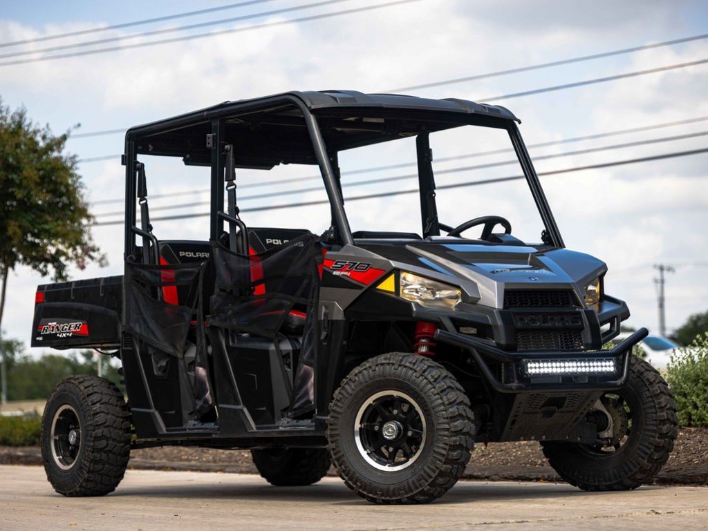 2017 Polaris® RANGER CREW® 570-4 EPS Titanium Metallic in new braunfels TX
