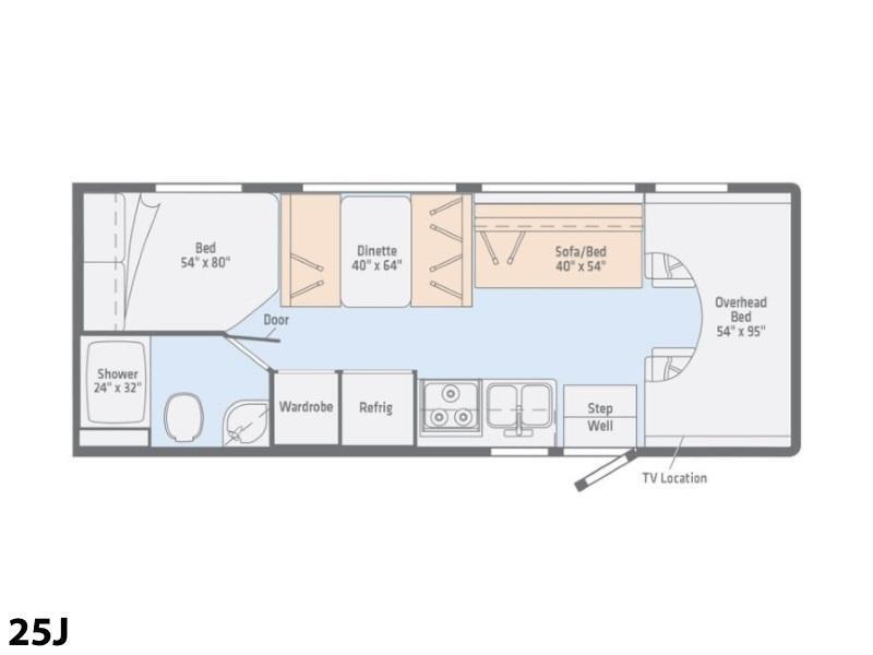 A photo of this 2019 Winnebago Outlook 25J