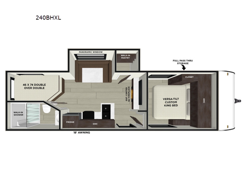 2027 Forest River Rv Salem Cruise Lite 240BHXL in kokomo IN