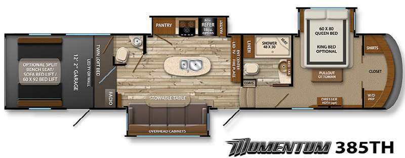 2015 Grand Design Momentum 385TH in springdale AR