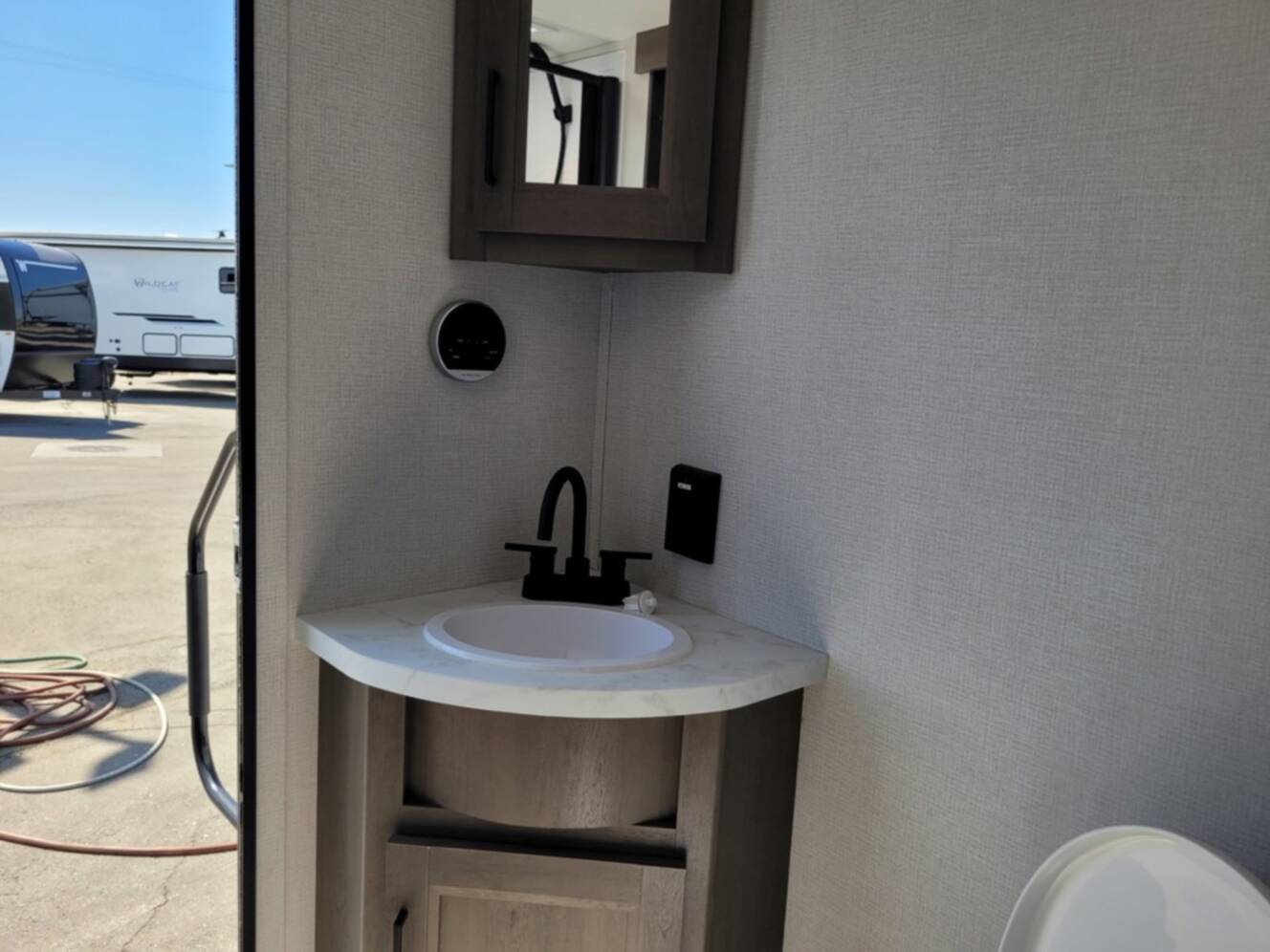 A photo of this 2026 Grand Design Transcend 325BHT