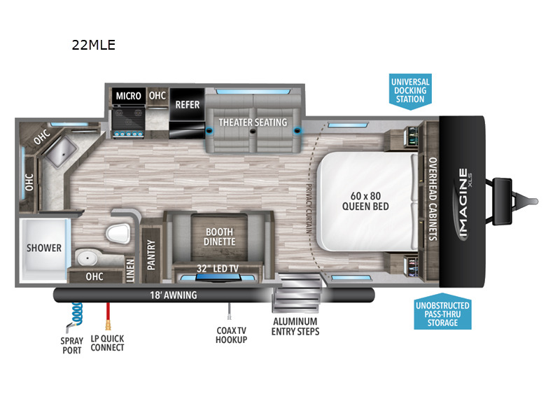 2022 Grand Design Imagine XLS 22MLE in monroe WA