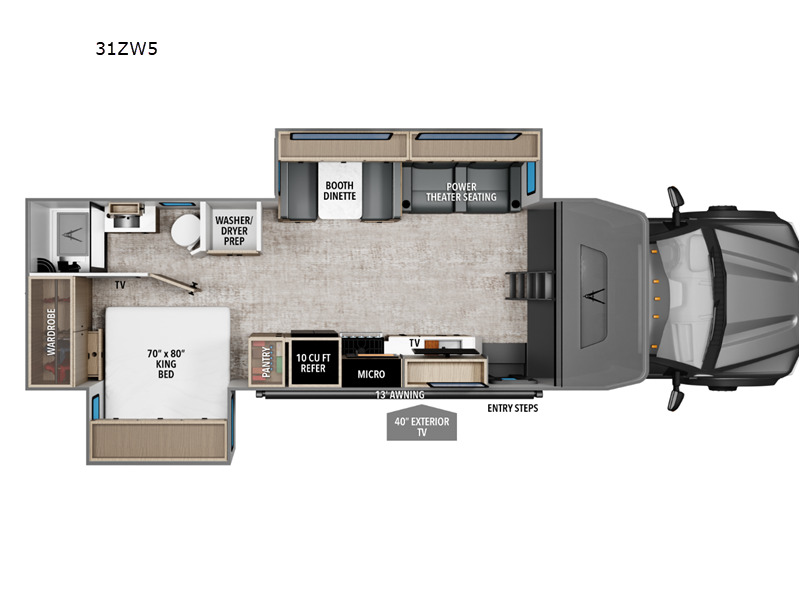 2027 Grand Design Lineage Series F 31ZW5 in santa fe springs CA