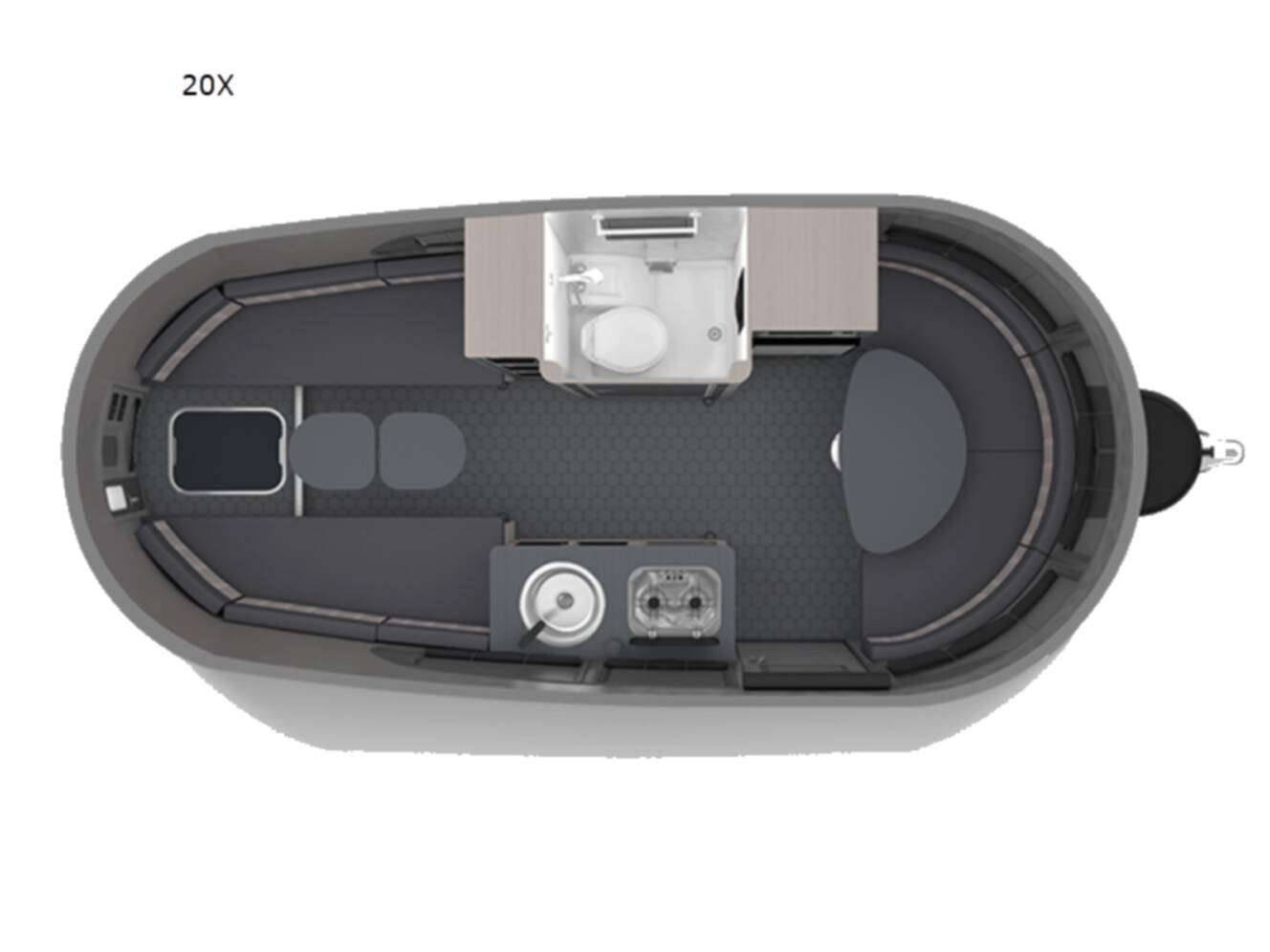 A photo of this 2026 Airstream Basecamp 20X