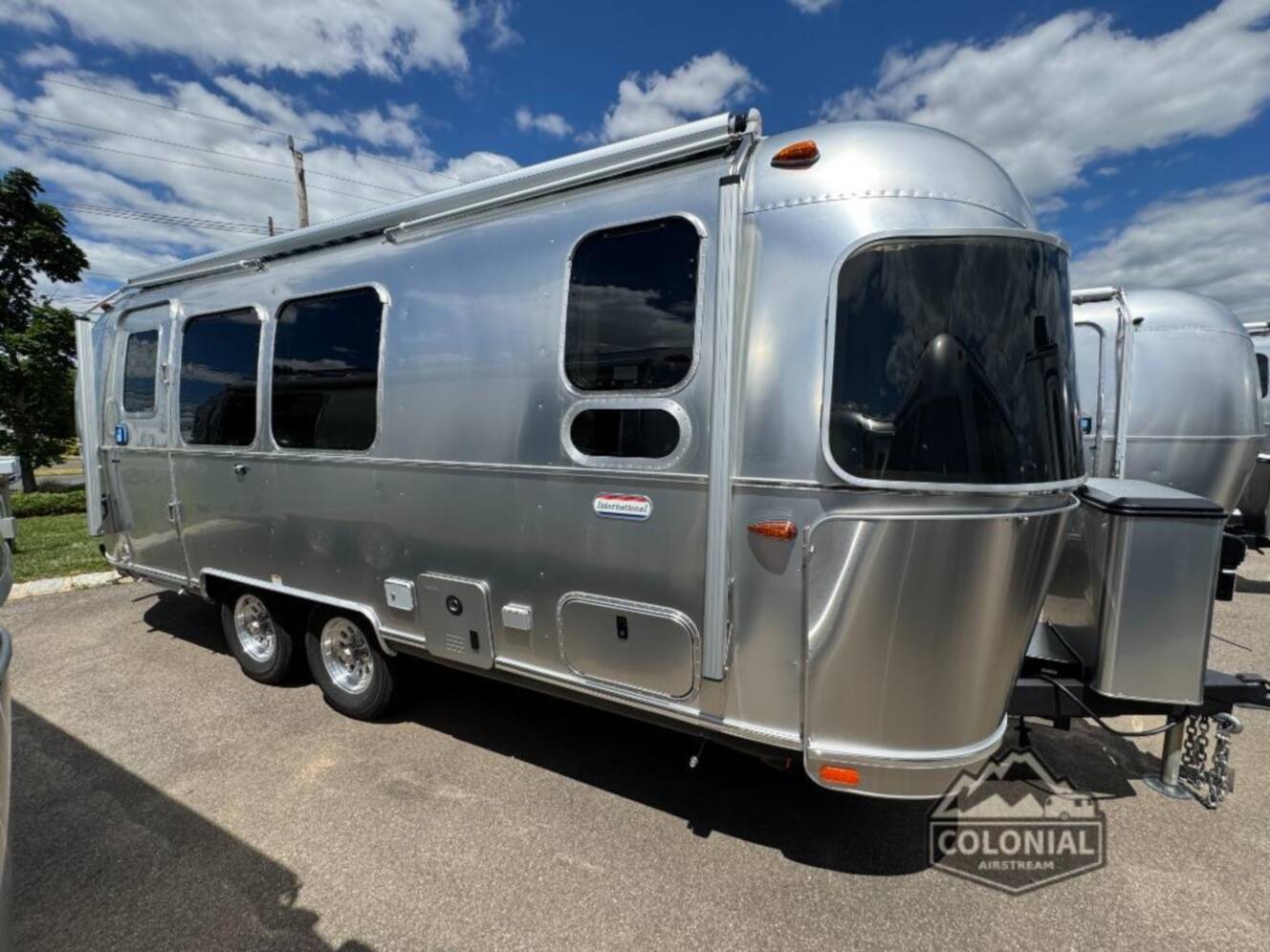 A photo of this 2026 Airstream International 23FBT Twin