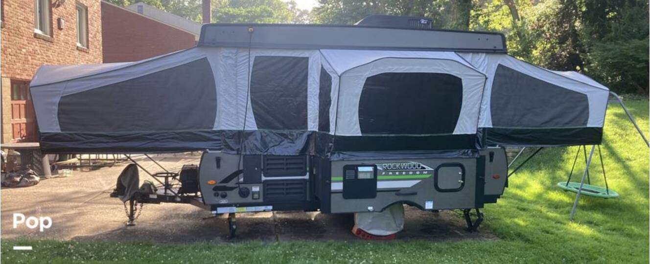 A photo of this 2021 Rockwood Freedom 2318G