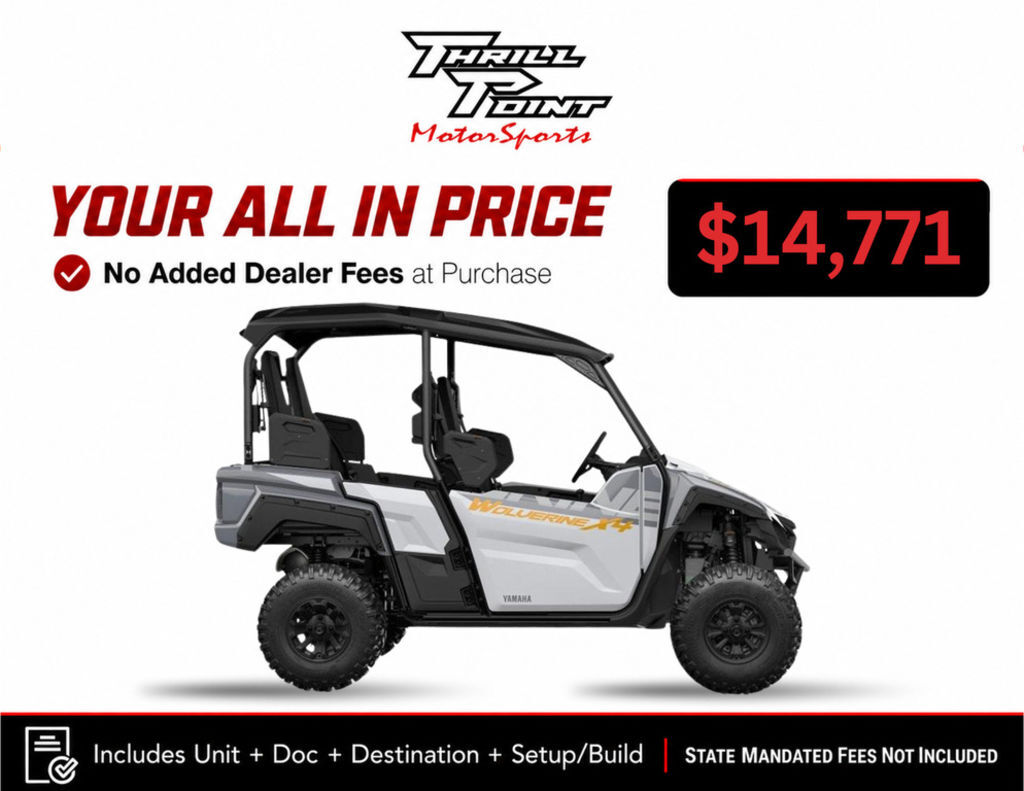 2024 Yamaha Wolverine X4 850 R-Spec Recreation / Sport ATV