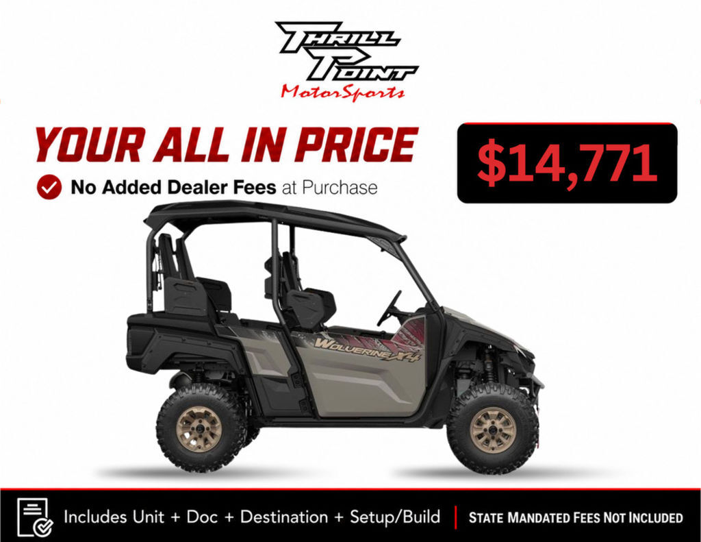 2024 Yamaha Wolverine X4 850 XT-R in medina OH