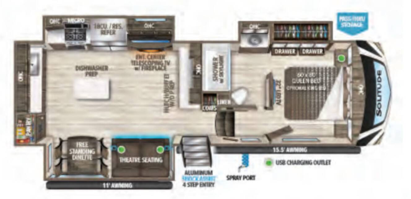 A photo of this 2023 Grand Design Solitude 280RK 280RK