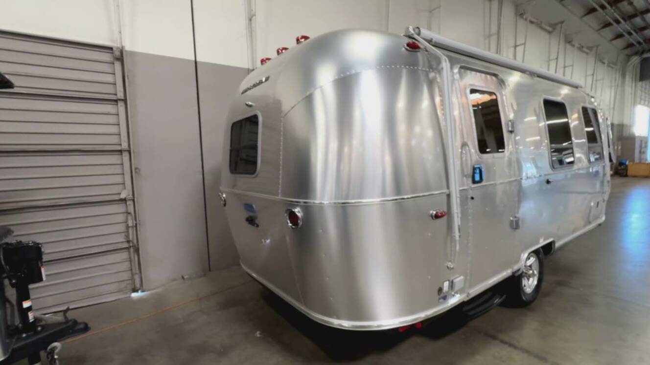 A photo of this 2026 Airstream Bambi 22FB