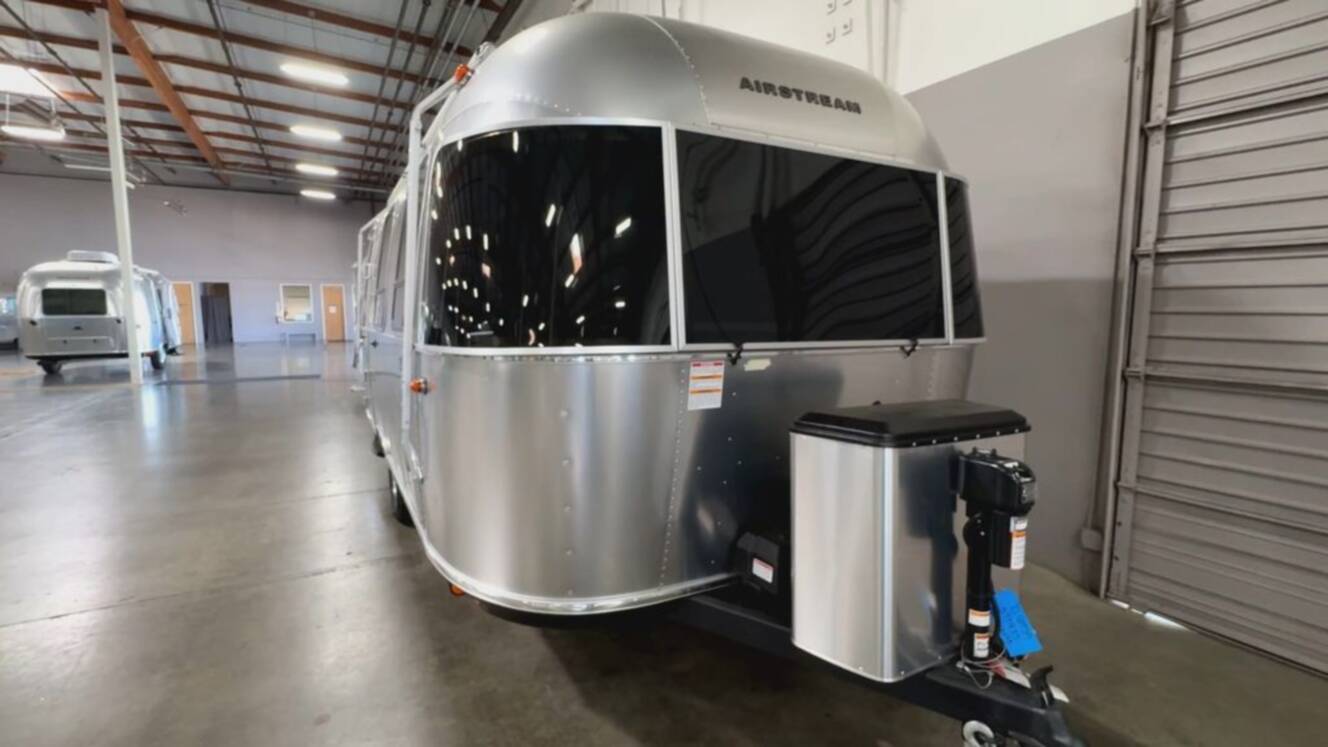 A photo of this 2026 Airstream Bambi 22FB